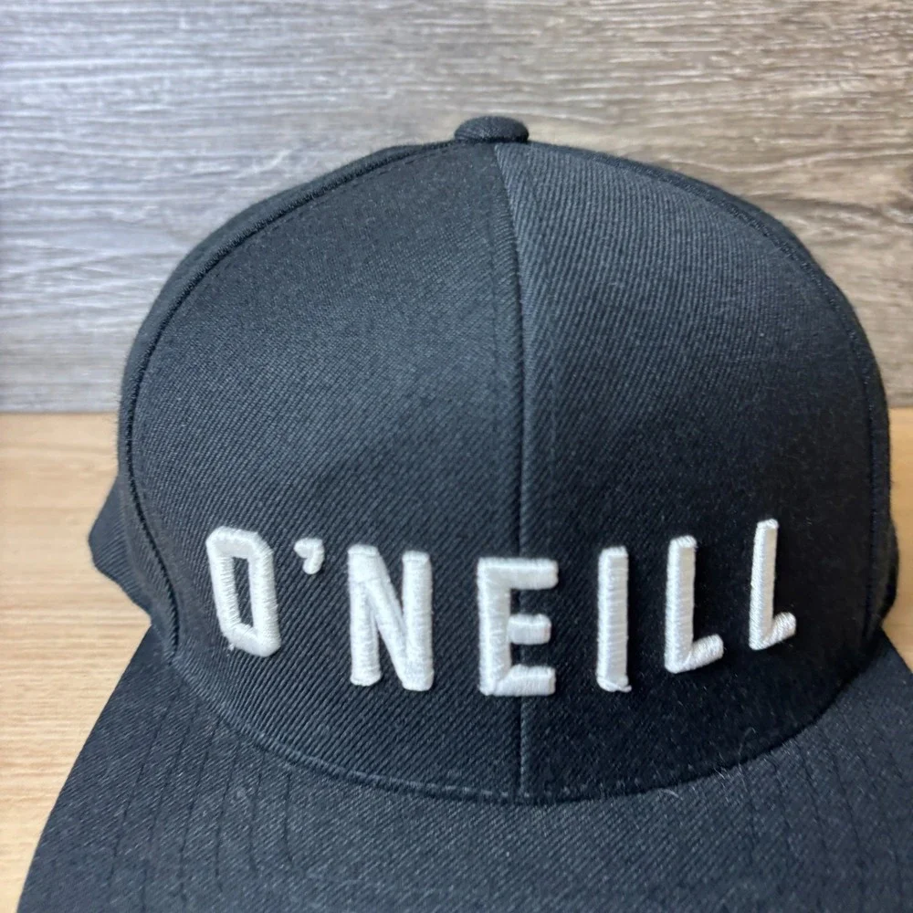 O'neill Hat Cap Snapback Black Surf Surfing Beach Performance